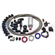 SNOW PERFORMANCE SNF-60900 SUPPLEMENTAL FUEL SYSTEM (STAINLESS LINE)