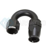 SNOW PERFORMANCE SNF-61120 12 AN 120 DEGREE PTFE HOSE END (BLACK)