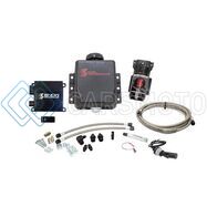 SNOW PERFORMANCE SNO-20010-BRD STG 2 BOOST COOLER PROG. ENGINE MOUNT WATER INJECTION KIT (SS BRAID LINE & 4AN)