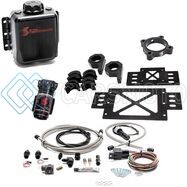 SNOW PERFORMANCE SNO-20020-BRD STG 1 BOOST COOLER RZR TURBO WATER METHANOL INJECTION KIT (SS BRAID LINE & 4AN)