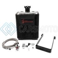 SNOW PERFORMANCE SNO-40016-BRD WATER TANK UPGRADE 7GAL (W/BRAIDED SS LINE/BRACKETS/SOLENOID/4AN FITTINGS)