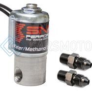 SNOW PERFORMANCE SNO-40060-BRD HI-FLOW WATER SOLENOID UPGD. 4AN FITTINGS (SYSTEMS W/ 4AN SS BRAID LINE)