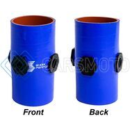 SNOW PERFORMANCE SNO-40110-BOOT6 6IN WATER METHANOL BOOT W/NOZZLE HOLDERS INSTALLED