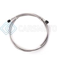 SNOW PERFORMANCE SNO-801-BRD 2FT STAINLESS STEEL BRAIDED LINE (BLACK) W/ 4AN FITTINGS