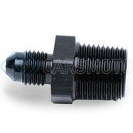 SNOW PERFORMANCE SNO-803-BRD 3/8IN NPT TO 4AN STRAIGHT WATER FITTING (BLACK)