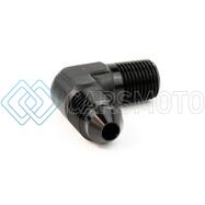 SNOW PERFORMANCE SNO-807-BRD 1/8IN NPT TO 4AN ELBOW WATER FITTING (BLACK)