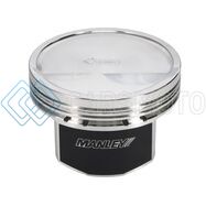 MANLEY 596107CE-8 SMALL BLOCK CHEVY LS SERIES 3.905IN BORE - 1.304IN CD - -10 CC DISH PLATINUM SERIES PISTONS