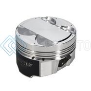 MANLEY 614305CE-4 MITSUBISHI 4B11 86.5MM BORE 10.0:1 CR +2CC DOME TURBO TUFF PISTON SET W/ RINGS