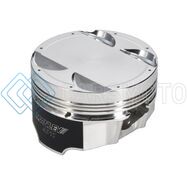 MANLEY 624300CE-4 MITSUBISHI 4B11 86MM BORE 9.0:1 CR -5CC DISH TURBO TUFF PISTON SET W/ RINGS