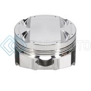 MANLEY 624305CE-4 MITSUBISHI 4B11 86.5MM BORE 10.0:1 CR -3.5CC DISH TURBO TUFF PISTON SET W/ RINGS