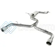 AFE 49-36407 MACHFORCE XP EXHAUST 304SS CAT-BACK W/ POLISHED TIPS 12-13 VW BEETLE L4 2.0L (T)