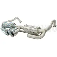 AFE 49-36409 ELITE 05-12 PORSCHE BOXSTER S (987.1-987.2) H6 3.4L 304SS DUAL CAT-BACK W/DUAL POLISHED TIP EXHT