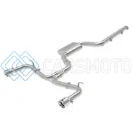 AFE 49-36418-P MACHFORCE XP 3IN-2.5IN SS EXHAUST CAT-BACK 15-17 VOLKSWAGEN GTI (MKVII) L4-2.0L (T) - POLISHED