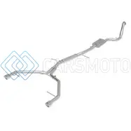 AFE 49-36420-P 17-19 AUDI A4 (B9) MACH FORCE-XP 3IN TO 2.5IN 304 SS CAT-BACK EXHAUST SYSTEM-DUAL POLISHED TIPS