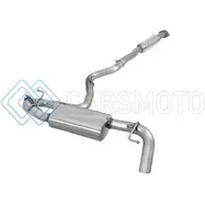 AFE 49-36803 POWER TAKEDA 2.5IN 304 SS CAT-BACK EXHAUST SYSTEM SUBARU CROSSTREK 18-19 H4-2.0L