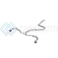 AFE 49-37003-1L TAKEDA 304SS CAT-BACK EXHAUST W/BLUE FLAME TIPS 2018 HYUNDAI ELANTRA GT SPORT I4 1.6L (T)