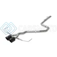 AFE 49-37011-B TAKEDA EXHAUST CAT-BACK 19-20 HYUNDAI VELOSTER 304SS BLACK DUAL TIPS EXHAUST