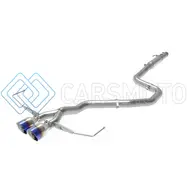 AFE 49-37011-L TAKEDA EXHAUST CAT-BACK 19-20 HYUNDAI VELOSTER 304SS BLUE FLAME DUAL TIPS EXHAUST