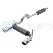 AFE 49-38066-P REBEL SERIES 2.5IN 304 SS CAT-BACK EXHAUST W/ POLISHED TIPS 2018+ JEEP WRANGLER (JL) V6 3.6L
