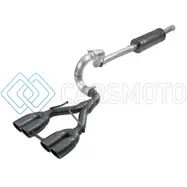 AFE 49-38071-B REBEL SERIES 2.5IN. 304 SS C/B EXHAUST SYSTEM 2018 JEEP WRANGLER (JL) V6-3.6L - BLACK TIP