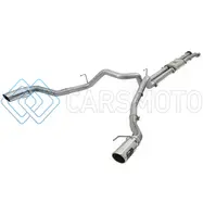 AFE 49-43045-P MACHFORCE XP EXHAUST CAT-BACK SS-409 2017 FORD F-150 RAPTOR V6-3.5L (TT) W/ POLISHED TIPS