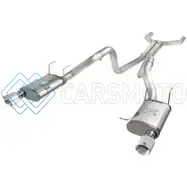 AFE 49-43049-P MACHFORCE XP CAT-BACK EXHAUST 3IN SS W/ POLISHED TIPS 11-14 FORD MUSTANG GT V8 5.0L