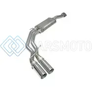 AFE 49-43081-P REBEL EXHAUSTS 3IN SS CAT-BACK 15-16 FORD F-150 ECOBOOST V6 2.7/3.5L V8 5.0L W/ POLISHED TIPS