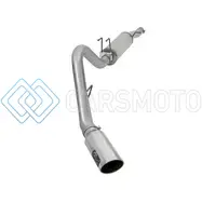 AFE 49-43086-P MACHFORCE XP 2017 FORD SUPERDUTY F-250/F-350 V8 6.2L CC/LB CAT-BACK SS 4IN. EXHAUST SYSTEM