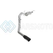 AFE 49-43116-B APOLLO GT SERIES 3-1/2IN 409 SS AXLE-BACK EXHAUST 17-20 FORD F-250/F-350 6.2/7.3L W/ BLACK TIPS