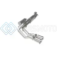 AFE 49-43117-P REBEL SERIES 3IN 409 SS CAT-BACK EXHAUST W/ POLISH TIPS 17-20 FORD F-250 V8 6.2L