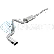 AFE 49-44107-P APOLLO GT SERIES 2019 GM SILVERADO/SIERRA 1500 4.3L/5.3L 409 SS CB EXHAUST SYSTEM W/POLISHED TIP