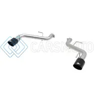 AFE 49-44118-B POWER MACH FORCE-XP 2.5IN AXLE-BACK EXHAUST SYSTEM 16-20 CHEVROLET CAMARO SS V8 6.2L - BLACK