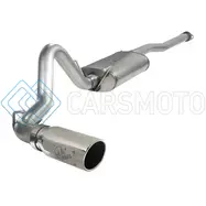 AFE 49-46001-1P MACHFORCE XP EXHAUSTS CAT-BACK SS-409 EXH CB TOYOTA TACOMA 05-13 V6-4.0L (POL TIP)