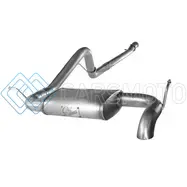AFE 49-46214 MACHFORCE XP EXHAUSTS CAT-BACK SS-409 EXH CB JEEP WRANGLER 2012 V6-3.6L (2 DR)