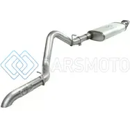 AFE 49-46229 MACHFORCE XP EXHAUST CAT-BACK SS-409 04-06 JEEP WRANGLER TJ UNL L6 4.0L 2.5IN OFF-ROAD NO TIP