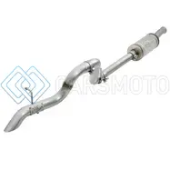 AFE 49-48075 MACH FORCE-XP 2.5IN 409SS AXLE-BACK HI-TUCK EXHAUST SYSTEM 18-20 JEEP WRANGLER (JL) V6 3.6L