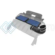 AFE 55-10014R 21-23 RAM 1500 TRX HEMI V8 6.2L (SC) SUPER STOCK INDUCTION SYSTEM W/ PRO 5R FILTERS