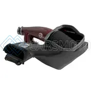 AFE 57-10031KR 17-24 FORD F-150 TRACK SERIES RED KEVLAR CARBON FIBER C/A INTAKE SYSTEM W/BLACK PRO 5R FILTER