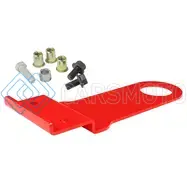 AFE 450-401005-R CONTROL FRONT TOW HOOK RED 05-13 CHEVROLET CORVETTE (C6)