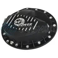 AFE 46-70362 POWER PRO SERIES REAR DIFFERENTIAL COVER BLACK W/MACHINED FINS 16-17 NISSAN TITAN XD(AAM 9.5-14)