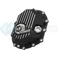 AFE 46-71050B POWER 11-18 GM 2500-3500 AAM 9.25 AXLE FRONT DIFFERENTIAL COVER BLACK MACHINED STREET SERIES