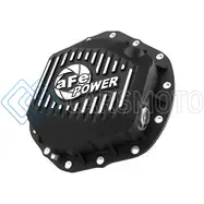 AFE 46-71150B STREET SERIES REAR DIFFERENTIAL COVER BLACK W/ MACHINED FINS 19-20 RAM 2500/3500