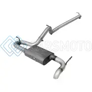 AFE 49-08043 SCORPION EXHAUST SYSTEM CAT BACK 2.5IN ALUMINIZED HI-TUCK 07-18 JEEP WRANGLER JK V6 3.6/3.8L