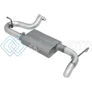 AFE 49-08046 SCORPION EXHAUST SYSTEM AXLE BACK ALUMINIZED HI-TUCK 07-17 JEEP WRANGLER JK V6 3.6/3.8L