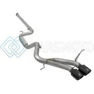 AFE 49-33083-B TAKEDA 3IN SS EXHAUST CAT-BACK 13-16 FORD FOCUS ST 2.0L BLACK TIPS