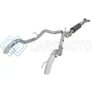 AFE 49-33095-P MACH FORCE-XP CAT-BACK EXHAUST W/ DUAL HI-TUCK POL TIPS 17-18 FORD F-150 RAPTOR V6-3.5L