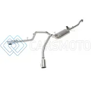 AFE 49-33123-P GEMINI XV 3IN 304 SS CAT-BACK EXHAUST 15-20 FORD F-150 V6 2.7L/3.5 W/ POLISHED TIPS