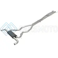 AFE 49-33133 VULCAN SERIES 2 1/2IN 304 SS CAT-BACK 19-20 FORD EDGE ST V6 2.7L(TT)