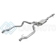 AFE 49-34101 VULCAN SERIES 4IN-3IN 304-SS EXHAUST CAT-BACK 2019 GM SILVERADO / SIERRA 1500 V8-5.3L W/ OE TIPS