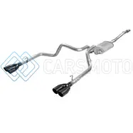 AFE 49-34104-B VULCAN SERIES 3IN-2-1/2IN 304 SS CAT-BACK 2019 GM SILVERADO / SIERRA 1500 V8-5.3L W/ BLACK TIPS